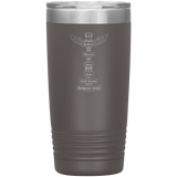 "Totem Pole" Tumbler