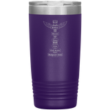 "Totem Pole" Tumbler