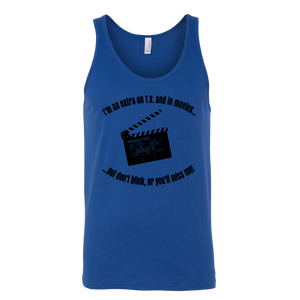 "Don't Blink" Unisex Tank Top