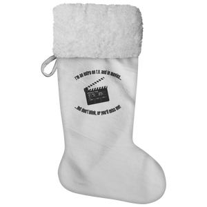 "Don't Blink" Christmas Stocking