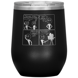 "Starting Point" Wine Tumbler