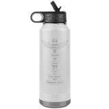 "Totem Pole" Water Bottle Tumbler