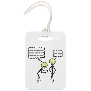 "Lame Lunch" Luggage Tag