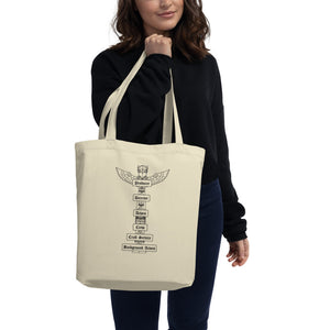 "Totem Pole" Eco Tote Bag