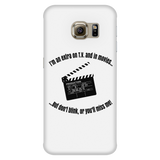 "Don't Blink" Galaxy or iPhone 6 plus/6s plus phone cover