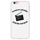 "Don't Blink" Galaxy or iPhone 6 plus/6s plus phone cover